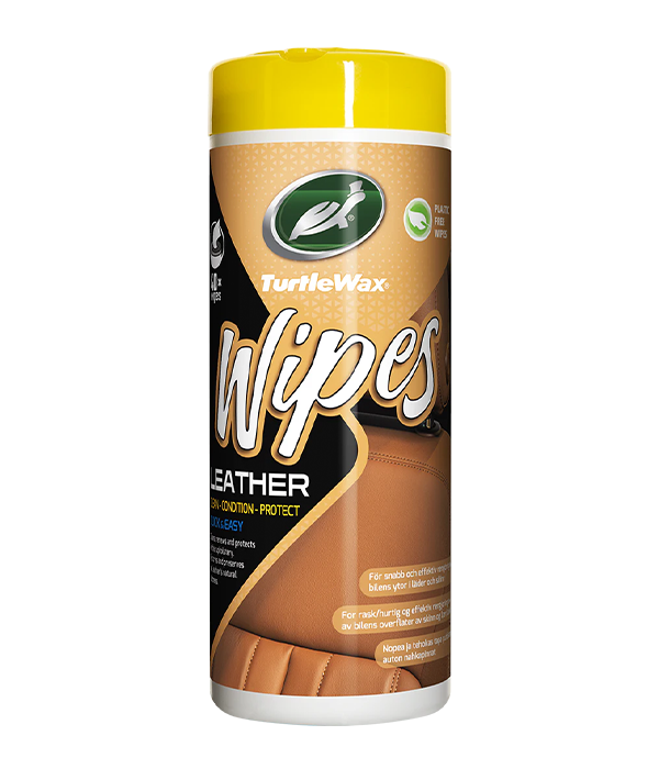 TURTLE WAX LEATHER WIPES, 32ST WIPES