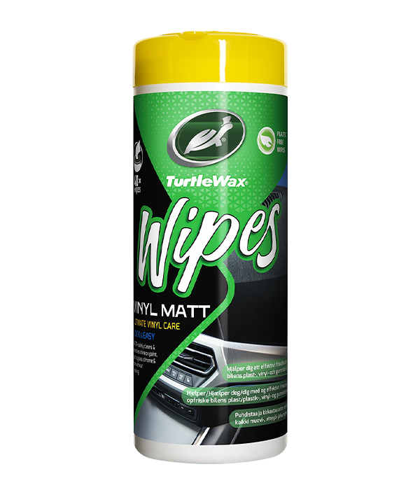 TURTLE WAX VINYL MATT WIPES, 40ST WIPES