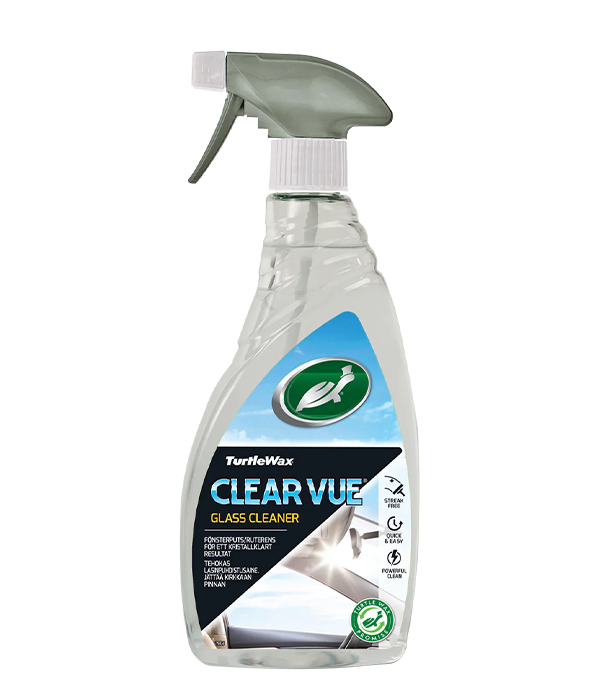 TURTLE WAX CLEAR VUE GLASS CLEANER 500ML
